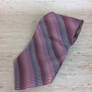 🍁 Renzo Iridescent Waves Silk Tie